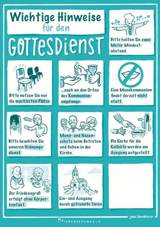 Corona Update Hinweise Gottesdienst